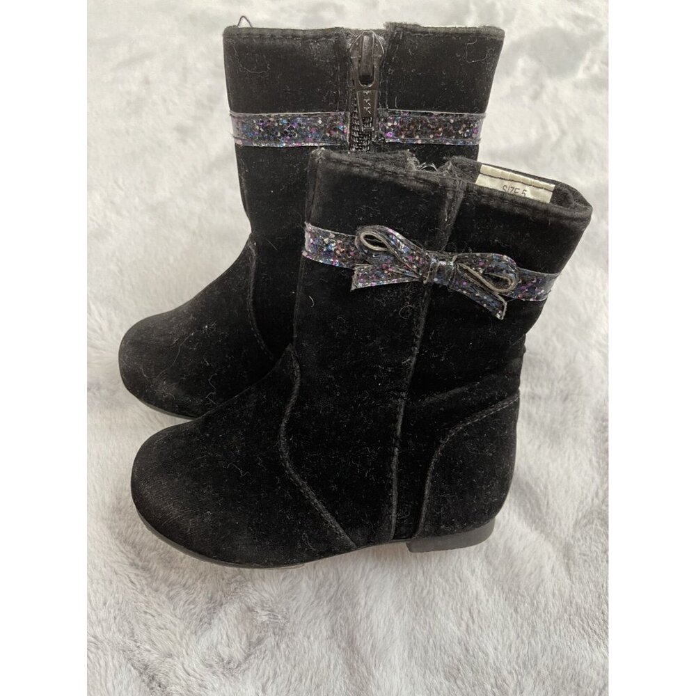 Gymboree Toddler Size 5 Black Boots